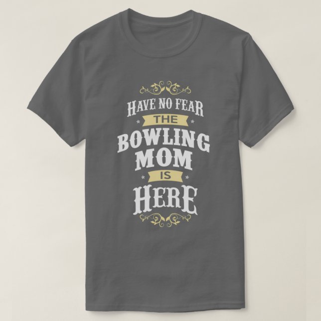 Bowling Player Bowling Mum T-Shirt (Design Front)