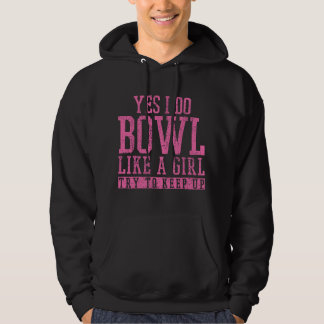 Bowling Player Team Bowler Bowl Funny Hoodie