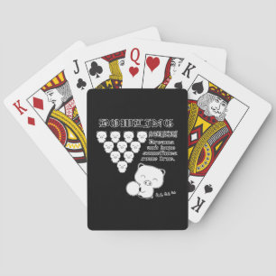 Bowling Playing Cards