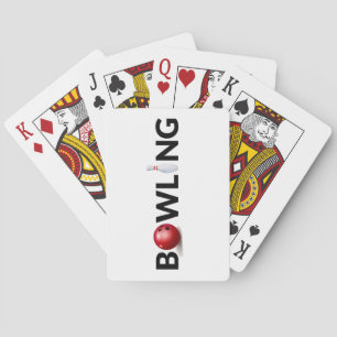 Bowling Playing Cards