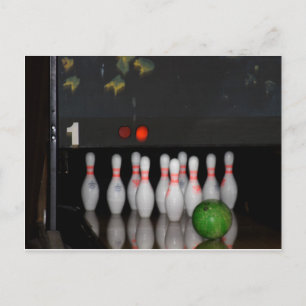 Bowling Postcard