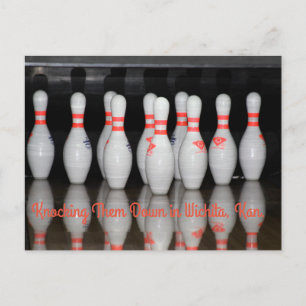 Bowling Postcard