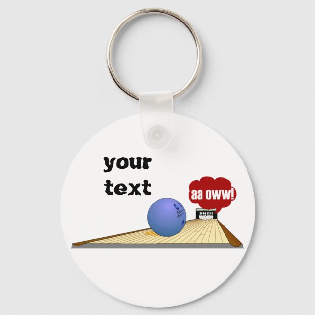 Bowling products key ring (Front)