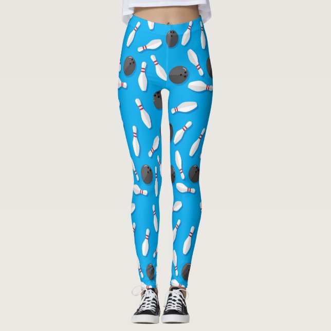 Bowling Queen  Leggings (Front)