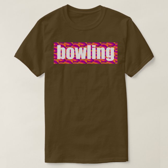 Bowling Retro Classic TShirt (Design Front)