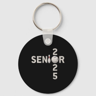 Bowling Senior 2025 Tee Shirt Ck To School Cl Of 2 Key Ring