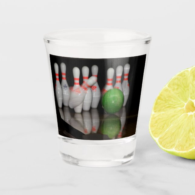 Bowling Shot Glass (Front)