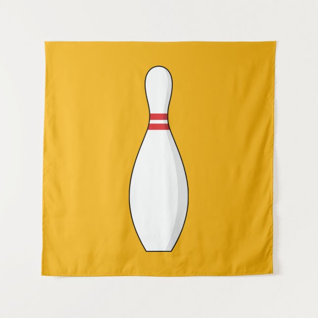 Bowling Skittle Tapestry (Front)
