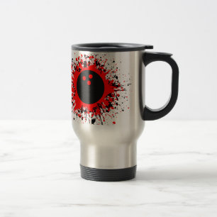 bowling splats travel mug