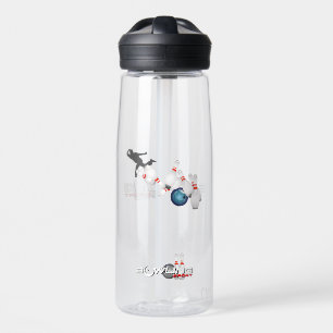 Bowling Sports 25oz Water Bottle