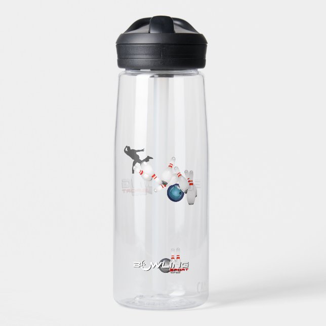 Bowling Sports | 25oz Water Bottle (Front)