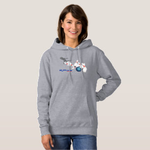 Bowling Sports   Women's Hoodie