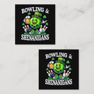 Bowling St Patrick's Day Shenanigans Card