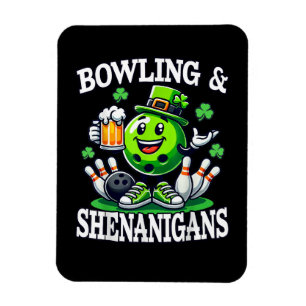 Bowling St Patrick's Day Shenanigans Magnet
