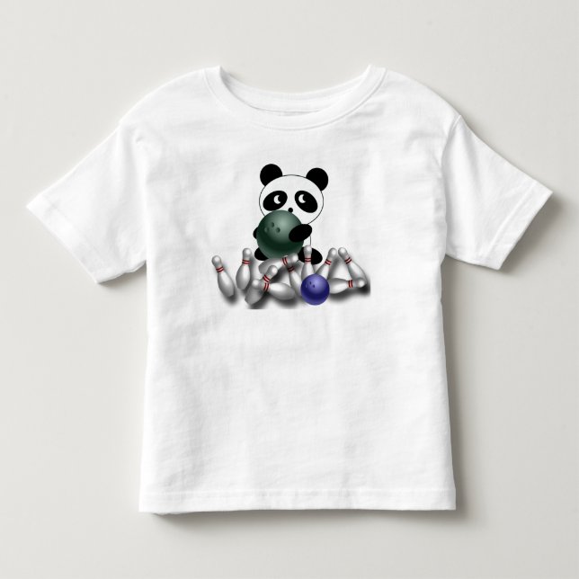 Bowling Star Toddler T-Shirt (Front)