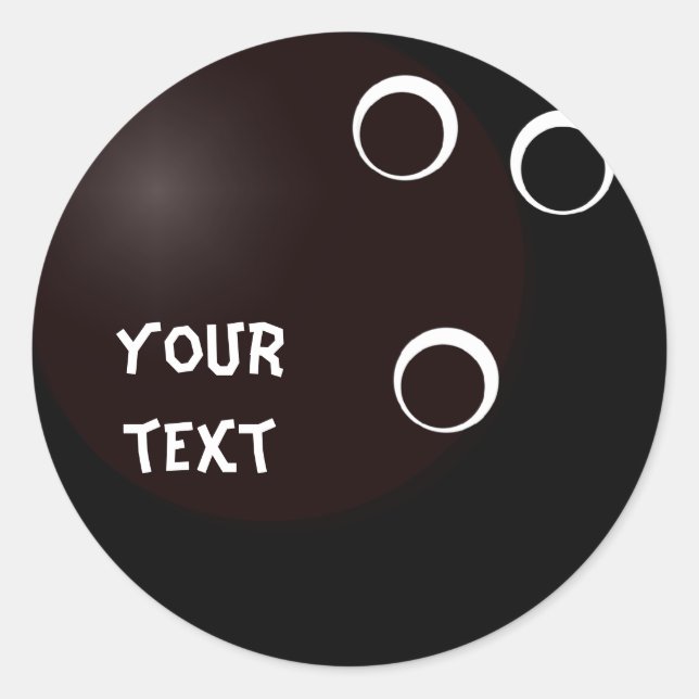 bowling sticker (Front)