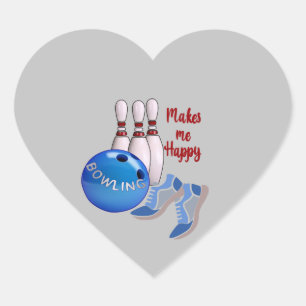 Bowling Sticker