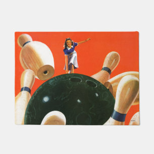 Bowling Strike Doormat