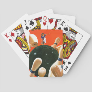 Bowling Strike Playing Cards