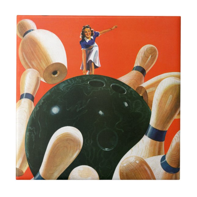 Bowling Strike Tile (Front)