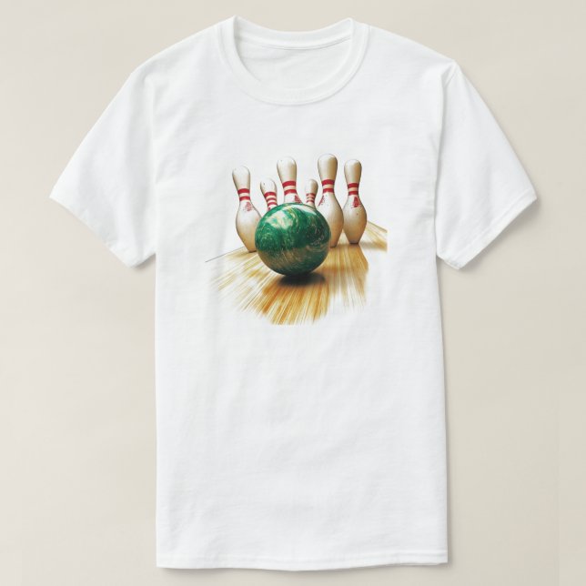 Bowling T-Shirt (Design Front)