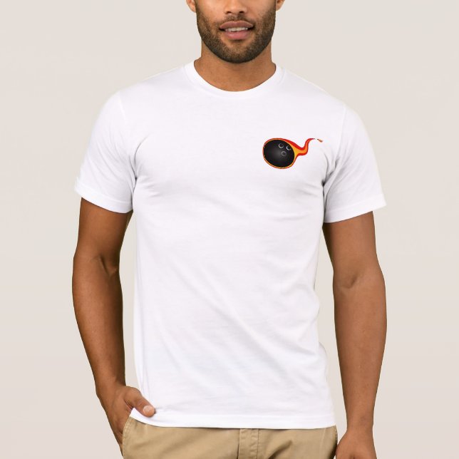 bowling t-shirt - logo (Front)