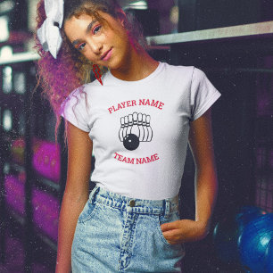 Bowling Team Logo Custom Team Shirt