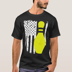 Bowling Team Patriotic Bowling T-Shirt