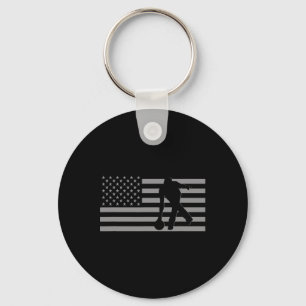 Bowling Tee Shirt - American Bowling  Key Ring