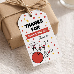 Bowling Thank you Tag