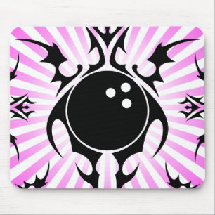 bowling : tribalz mouse pad