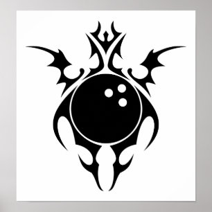 bowling : tribalz poster