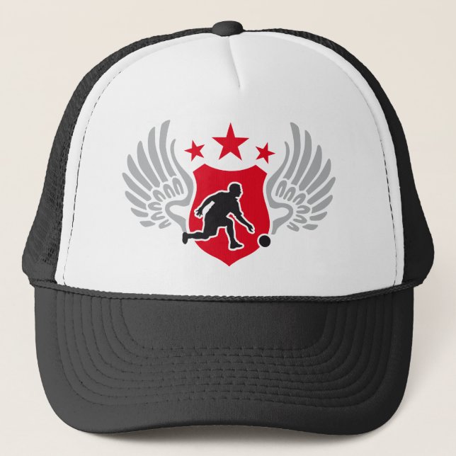 bowling trucker hat (Front)