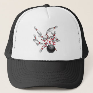 Bowling Trucker Hat