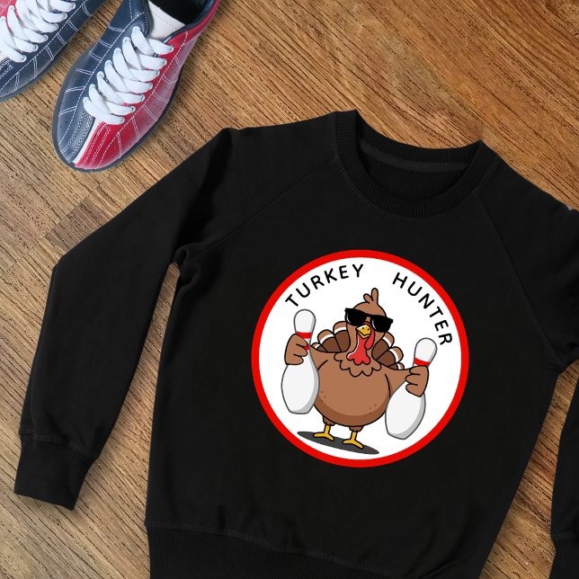 Bowling Turkey Hunter Tri-Blend Shirt (Creator Uploaded)