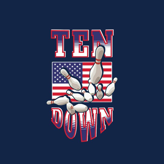 BOWLING USA LEAGUE TEAM STRIKE SPARE T-Shirt (Creator Uploaded)