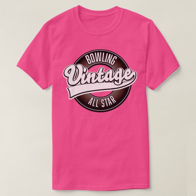 Bowling vintage all star T-Shirt (Design Front)