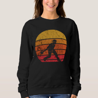 Bowling Vintage Bowler Bowling Team Strike Bowling Sweatshirt