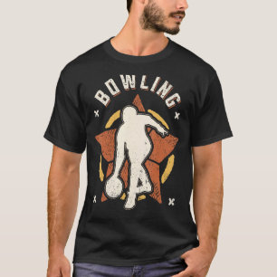 Bowling Vintage Retro Classic Sport T-Shirt
