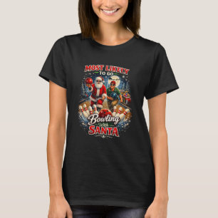 Bowling with Santa T-Shirt