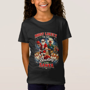 Bowling with Santa T-Shirt