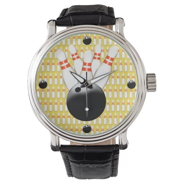 Bowling Wrist Watch (Front)