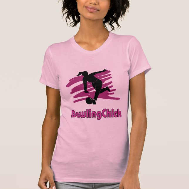 BowlingChick Logo T-Shirt (Front)