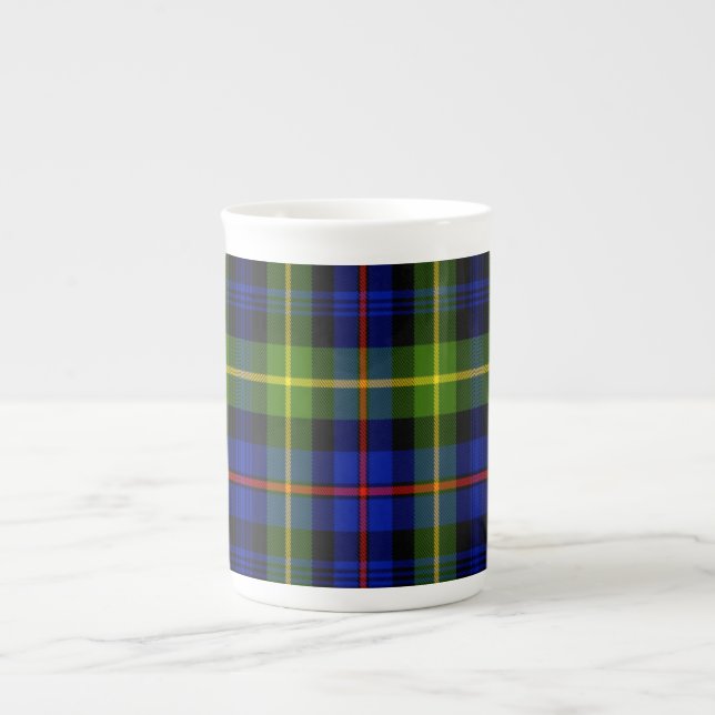 Bowman Scottish Tartan Bone China Mug (Front)