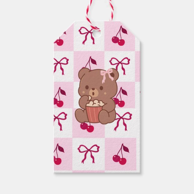 Bows & Bears Gift Tags (Front)