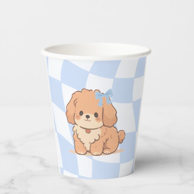 Bows & Bones Paper cups (Front)