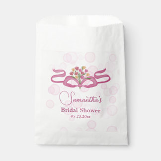 Bows & Bouquets Flower Bloom Bar Bridal Shower Favour Bags