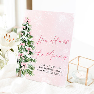 Bows Christmas Tree How Old Was Mummy Game Sign