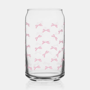 bows pattern can glass
