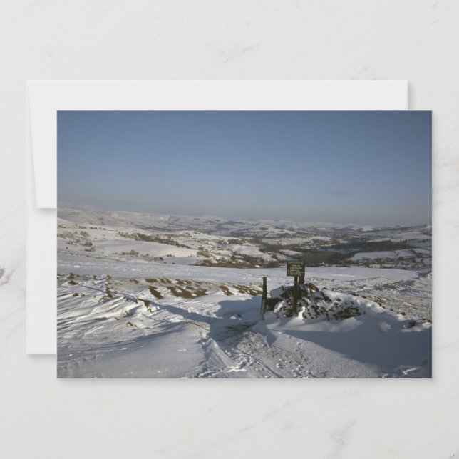Bowstonegate Winter Cheshire Holiday Card (Front)